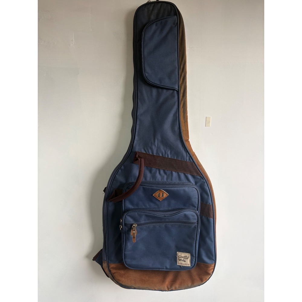 Ibanez Powerpad Designer Collection Acoustic Guitar Gig Bag Navy Blue Brown